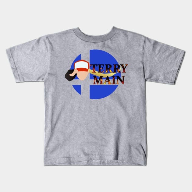 Terry Main Kids T-Shirt by CaptainFerret